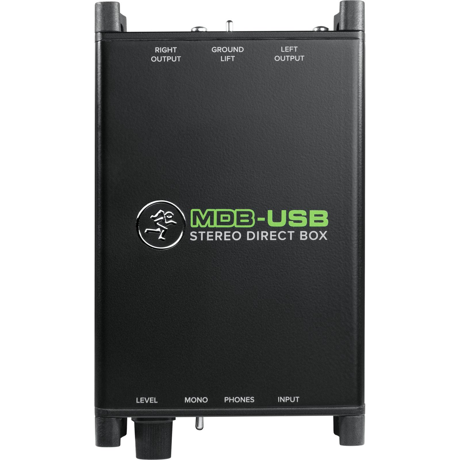 OPEN BOX Mackie MDB-USB Stereo Direct Box